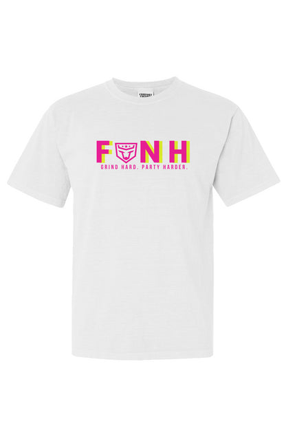 Neon Pink and Yellow FUNH Tshirt