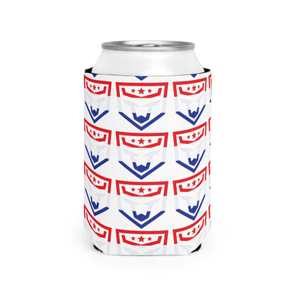 12oz Can Koozie Red White and Blue