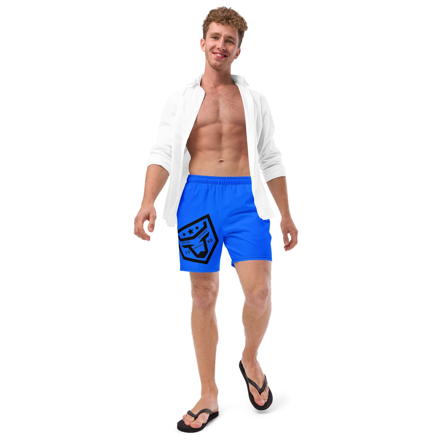 Mens Electric Blue FUNH Swimwear