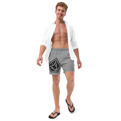 Mens Slate Grey and Black FUNH Swimwear