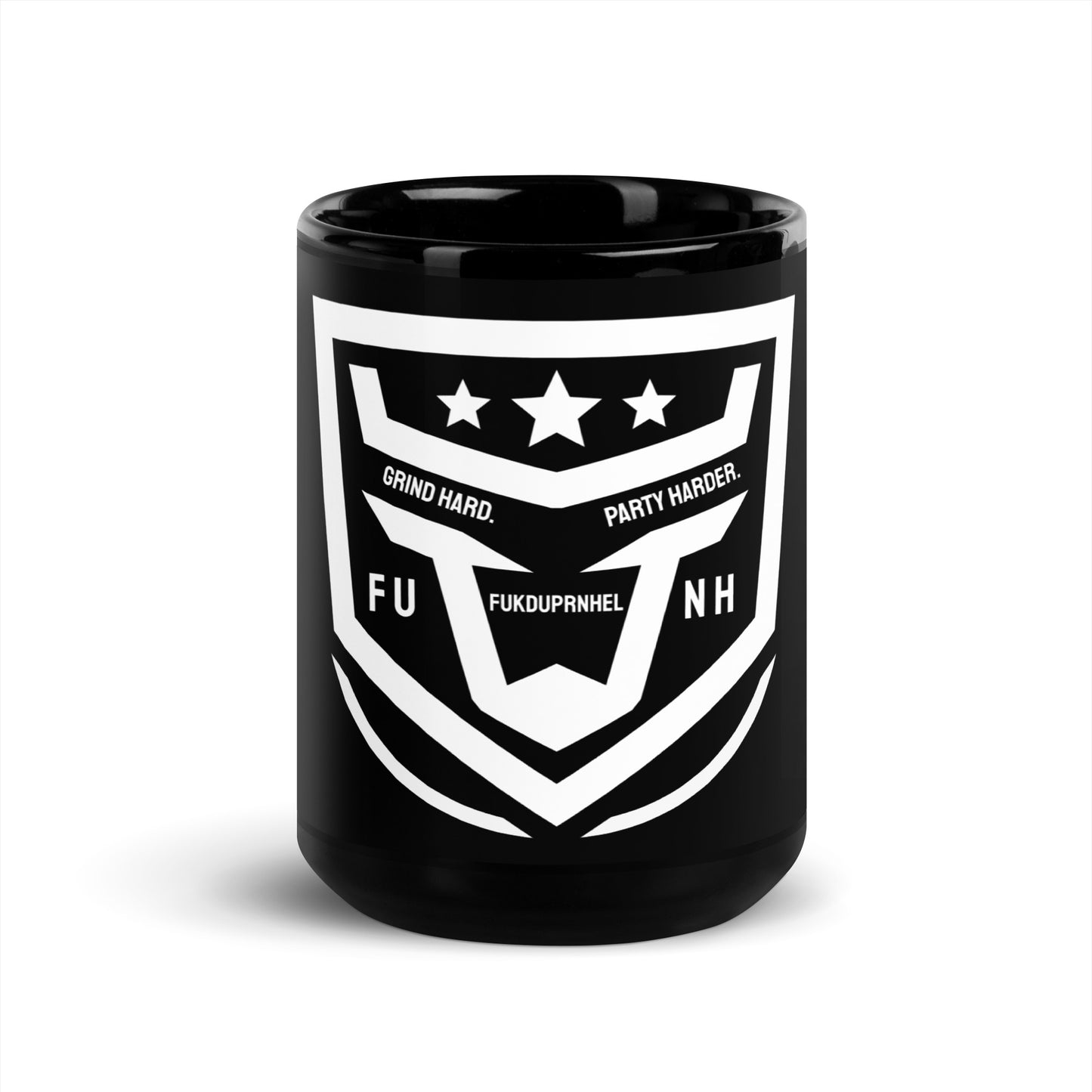 FUNH Black Mug