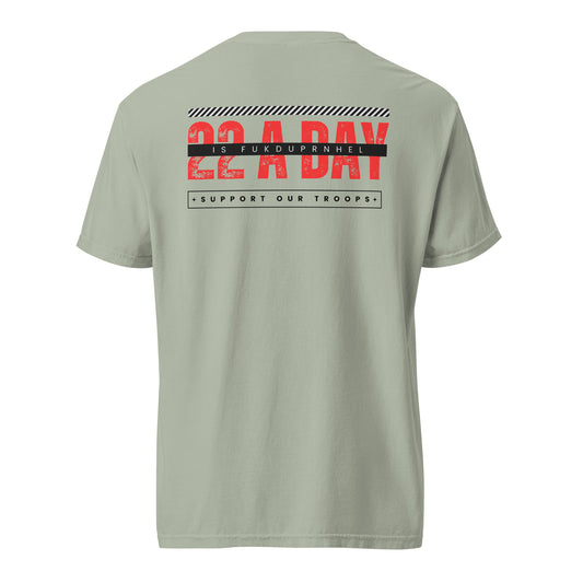 Military 22 A Day Tshirt (bring awareness to veteran suicide)