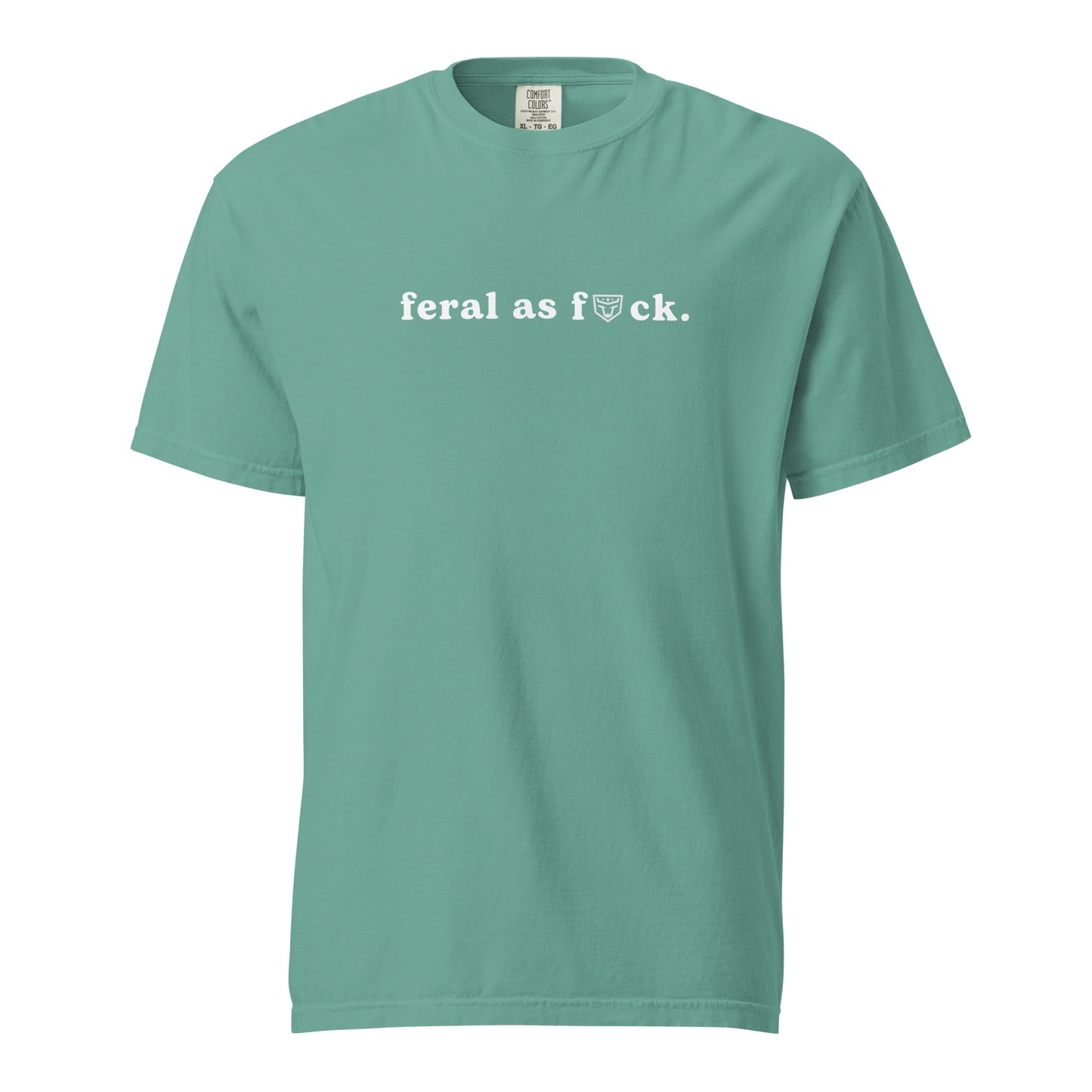 White Feral as F*ck Tshirt