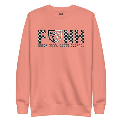 Checkered FUNH Crewneck