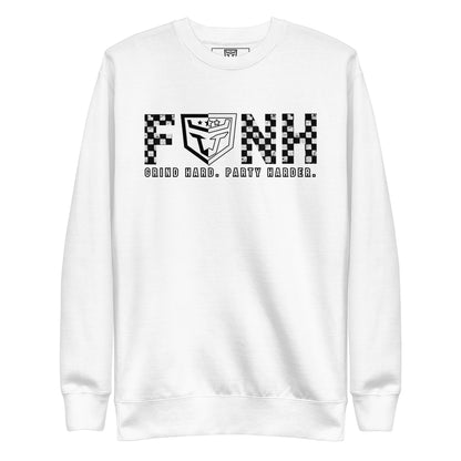 Checkered FUNH Crewneck